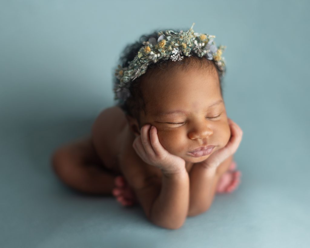 How long does a newborn session take? Longer than you may think.